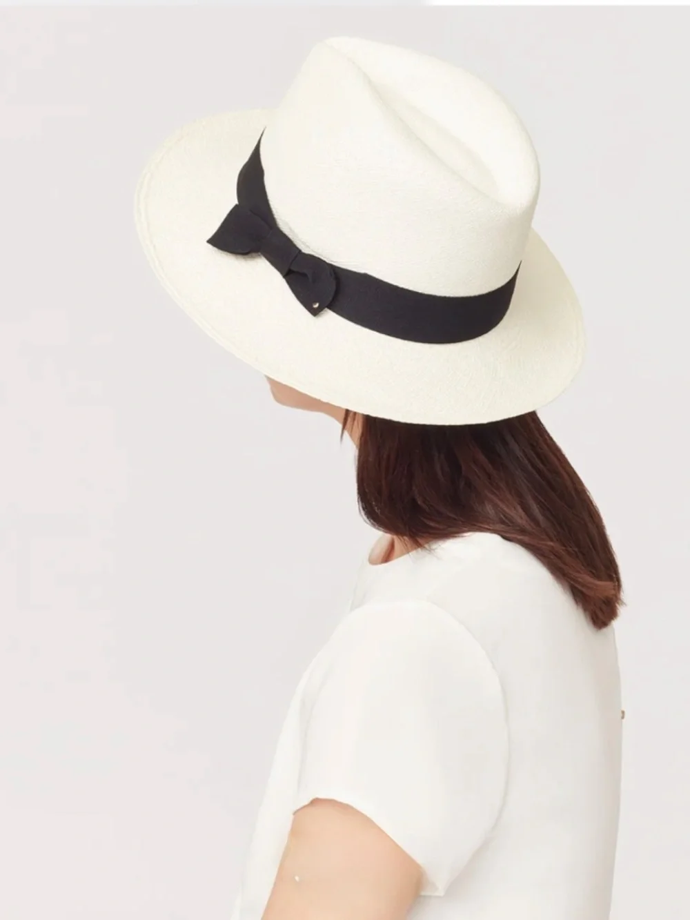 NWOT Cuyana Panama Ecuador Straw Hat size 59 - Large, XL Never Used ?Packable?